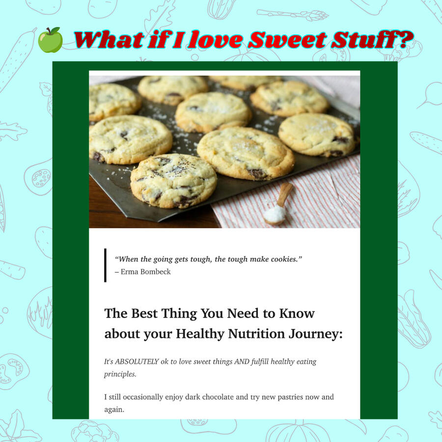 What if I love Sweet Stuff? What if I love Sweet Stuff?